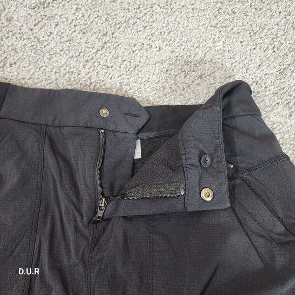 Athleta Trekkie Skort‎ 2.0 Smoke Gray Women's Size 4 Pockets Athletic Lined - Picture 2 of 11